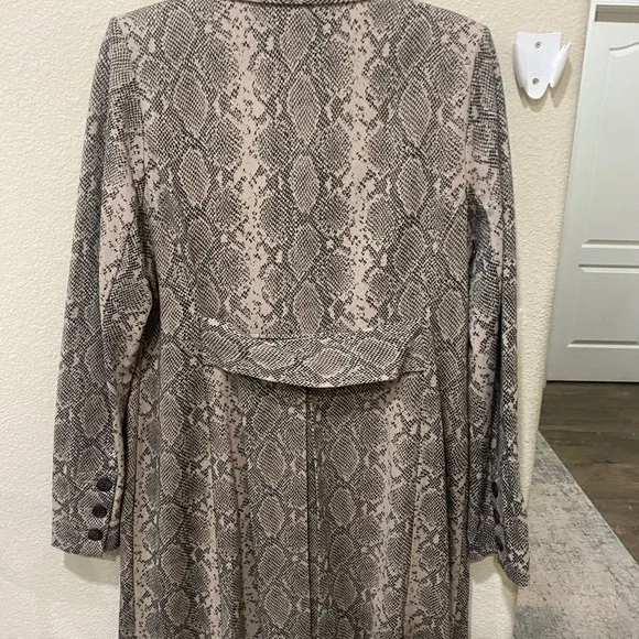 CAbi Beige and Black Snake Print Jacket - Picture 4 of 6